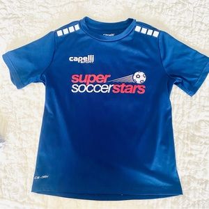 ⚽️Boys Super Soccer Stars Sports Shirt SZ XS